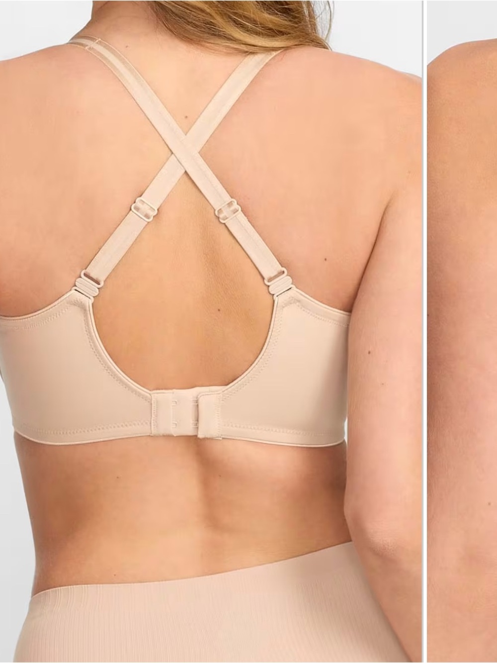 NWT Bare Necessities 3-piece Unlined Cup Underwire Side Support Bra 34DD (E) - Picture 2 of 10